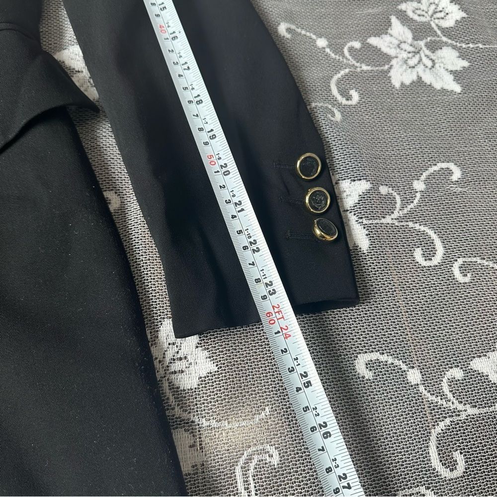 Vintage Escada Black Wool Blazer - Picture 13 of 16